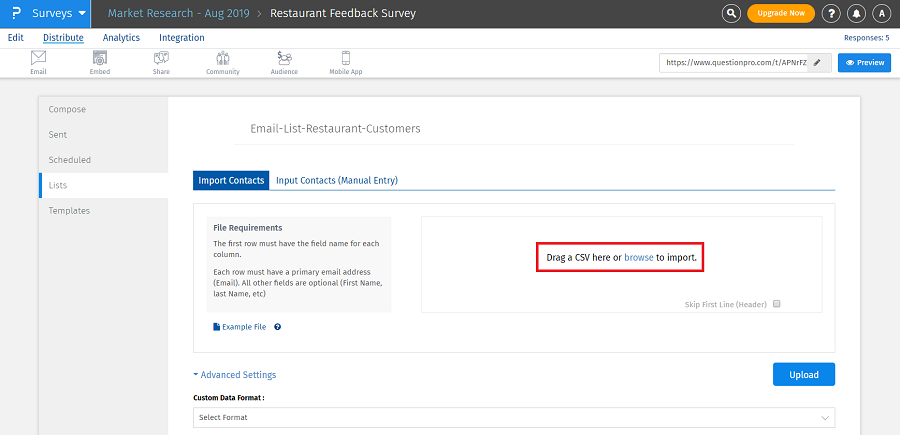 Survey Software Help Image