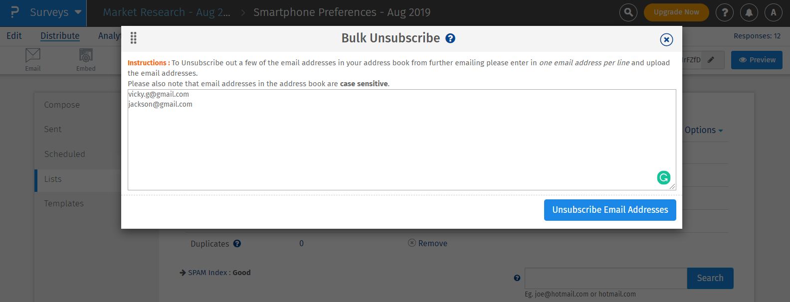 Survey Software Help Image