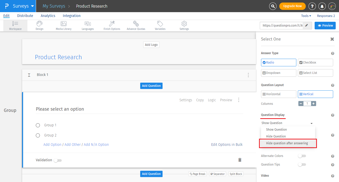 Survey Software Help Image